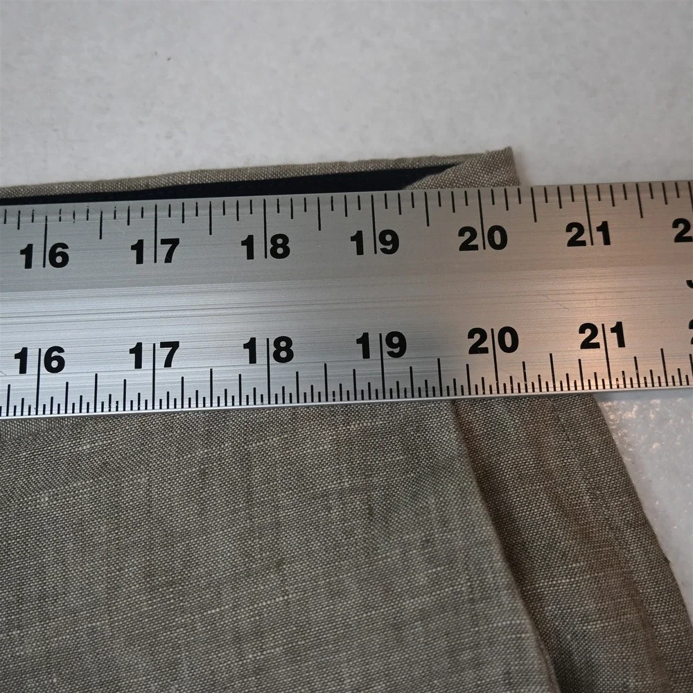 Banana Republic 38x32 Tan Brown 100% Linen 581140 Slim Fit Dress Mens Pants
